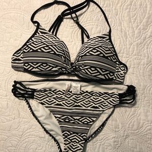Inmocean Bikini Black/White Large EUC